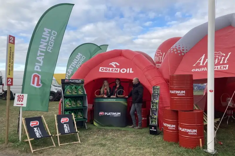 Bednary AGRO-SHOW oleje Orlen