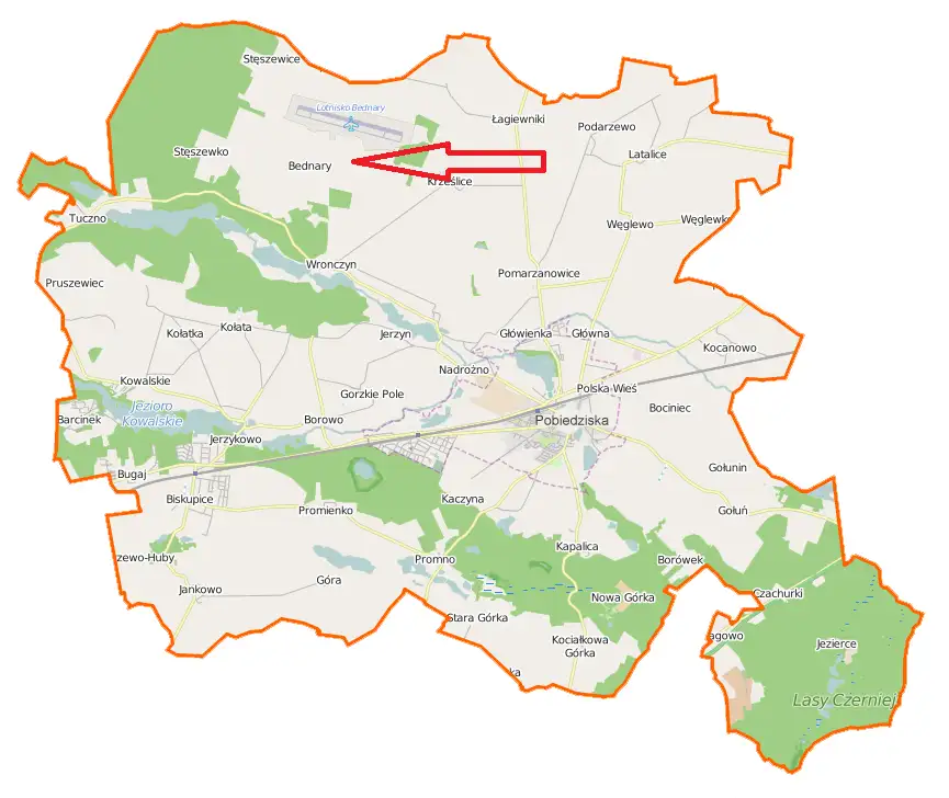 Gdzie są Bednary, jak dojechać na Bednary?